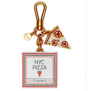 Slice Pizza Box key fob